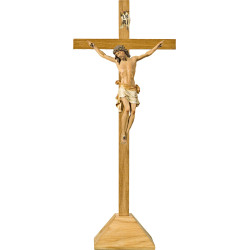 Cristo Pisa en pedestal